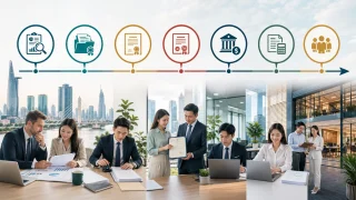 Seven major steps for setting up a foreign-invested company in Vietnam